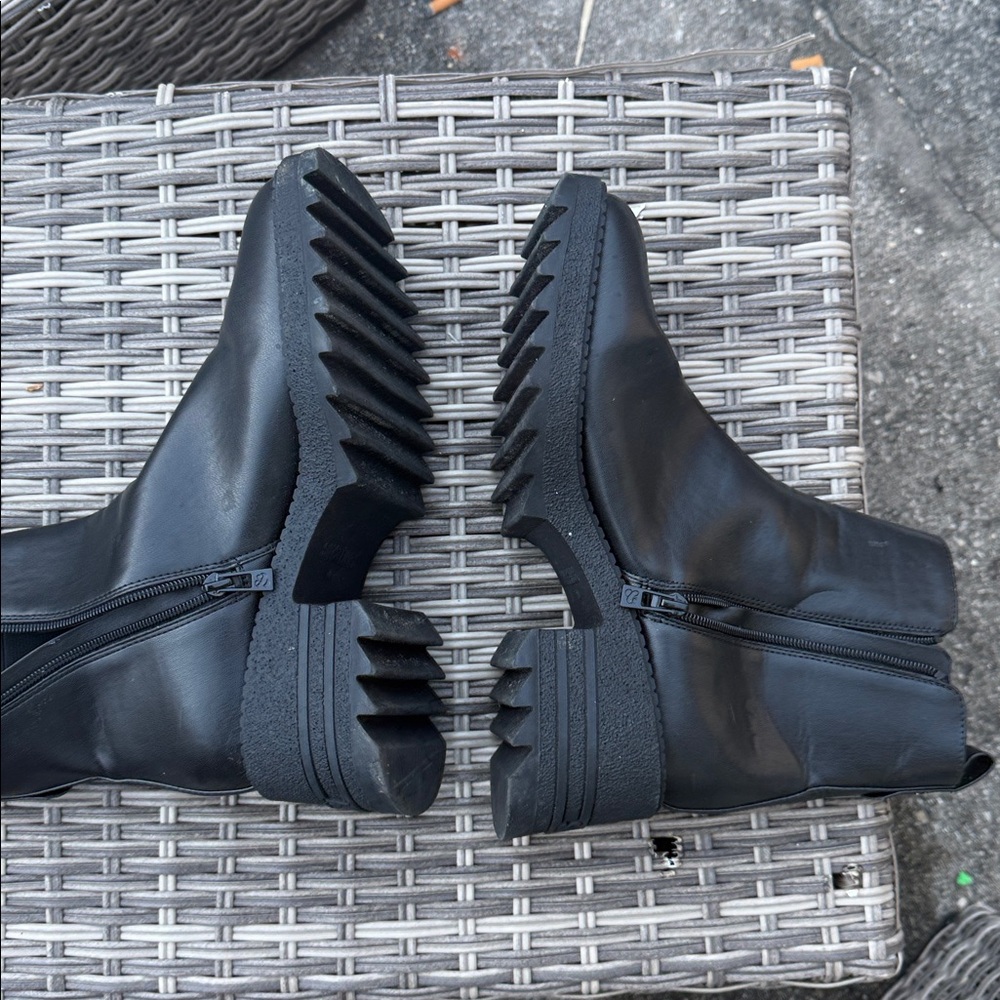 Sam & Libby Black Chelsea Ankle Boots Women's Size 10 new no tag - Picture 6 of 8
